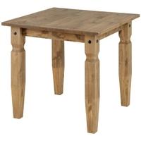 core corona pine dining table square