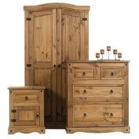 Core Corona Pine Bedroom Set