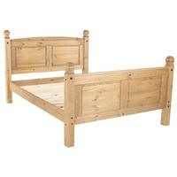 Core Corona Pine 5ft Bed High Foot End