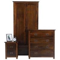 Core Boston Pine Bedroom Set