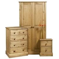 Core Cotswold Pine Bedroom Set