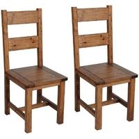 Core Denver Pine Dining Chair (Pair)