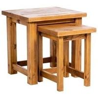 Core Farmhouse Pine Nest of Tables