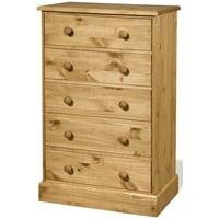 core cotswold pine chest of drawer 5 drawer