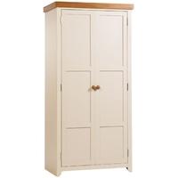 core jamestown cream painted wardrobe 2 door