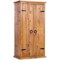 core farmhouse pine wardrobe 2 door