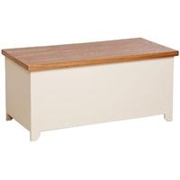 core jamestown cream painted ottoman