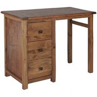 Core Denver Pine Dressing Table - Single Pedestal