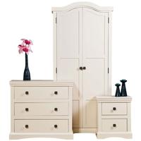 core quebec cream painted bedroom set