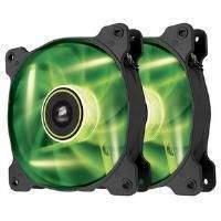 Corsair Air Series SP120 High Static Pressure Fan (120mm) with Green LED (Twin Pack)