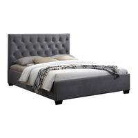Cologne Double Fabric Bed Frame, Grey, Choose Set