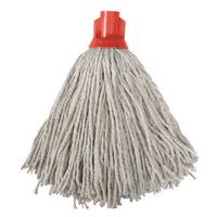 Colour Coded Red Socket Mop Head (Case of 10)