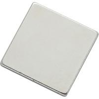 conrad n35 202002 nickel plated magnetic pad silver self adhesive 