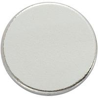 Conrad N35-3502 Nickel Plated Neodymium Magnetic Pad Silver Self A...