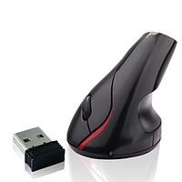 Comfortable 2.4Ghz Wireless Ergonomic Rechargeable Optical Vertical Mouse (Assorted Color)