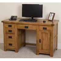 Cotswold Rustic Computer Desk