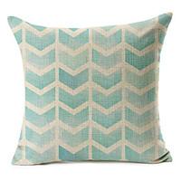 Cotton/Linen Pillow Cover , Geometric Modern/Contemporary