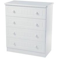 Coniston 4 Drawer Chest White