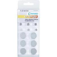 Conrad energy Button cell set Button cells, 18 pc(s)