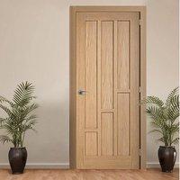 coventry contemporary oak panel door