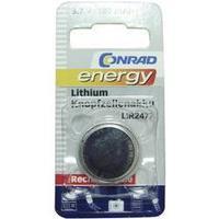 conrad energy lir2477 36v rechargeable lithium coin cell battery x1 pc ...