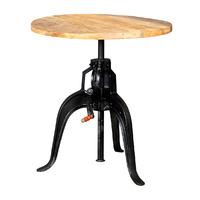 Cosmo Industrial 75cm Crank Table