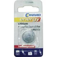 Conrad energy LIR2025 3.6V Rechargeable Lithium Coin Cell Battery x1 pc(s)