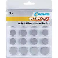 Conrad energy Button cell Button cells, 20 pc(s)