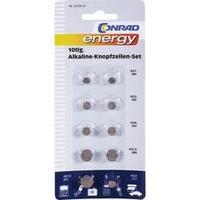 Conrad energy Button cell set Button cells, 10 pc(s)