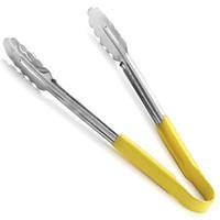 colorful staineless steel food tongs