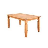 corona pine large dining table