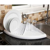 corner dish drainer