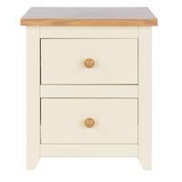 core jamestown 2 drawer bedside cabinet