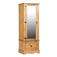 Core Corona Armoire Mirrored Wardrobe