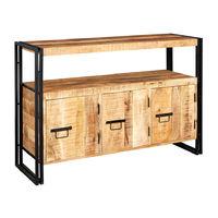 Cosmo Industrial 3 Door Sideboard