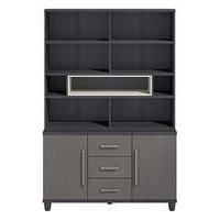 copenhagen 2 door 3 drawer display led