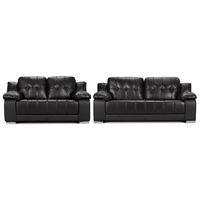 Coco 3 and 2 Seater Suite Black