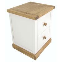 Colby 2 Drawer Wide Bedside