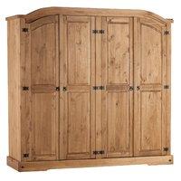 Corona 4 Door Wardrobe