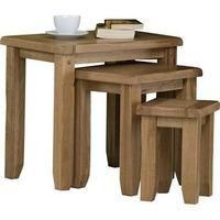 Corrick Nest of Tables In American White Oak