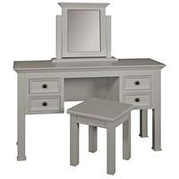 Country Cream Dressing Table and Stool