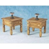 Corona Wooden Lamp Table