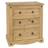 Corona 3 Drawer Chest