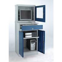 compact computer workstation nominally 1695 h x 650 w x 525 d