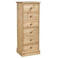 Cotswold 6 Drawer Narrow Chest