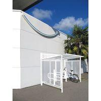 CONVIVALE CYCLE SHELTER - PURE WHITE RAL9010