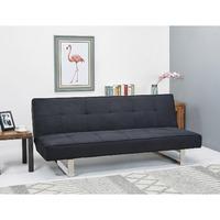 Coco Sofa Bed in Black Fabric