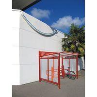 CONVIVALE CYCLE SHELTER - TRAFFIC RED RAL3020