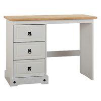 Corona Grey 3 Drawer Dressing Table