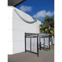 convivale cycle shelter jet black ral9005